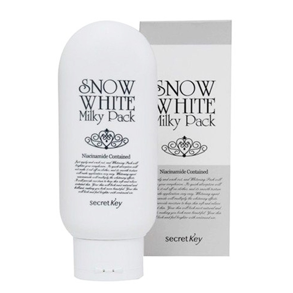 Kem tắm trắng Secret Key Snow White Milky Pack