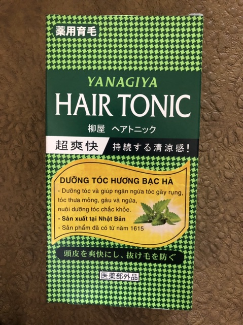 TINH DẦU MỌC TÓC YANAGIYA HAIR TONIC