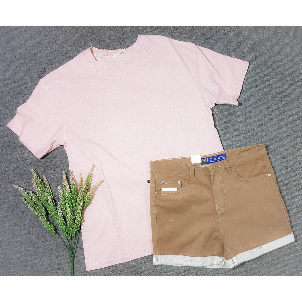 Quần short jean co giãn