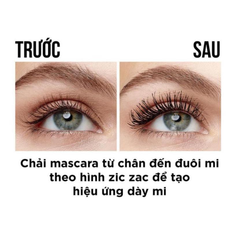 Mascara maybelline vàng the magnum volum express waterproof - chuốt mi không lem không trôi 10ml