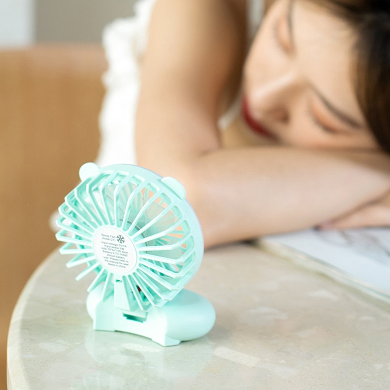 Quạt USB 5V Mini Có Kẹp Gắn Điện Thoại Tiện Dụng