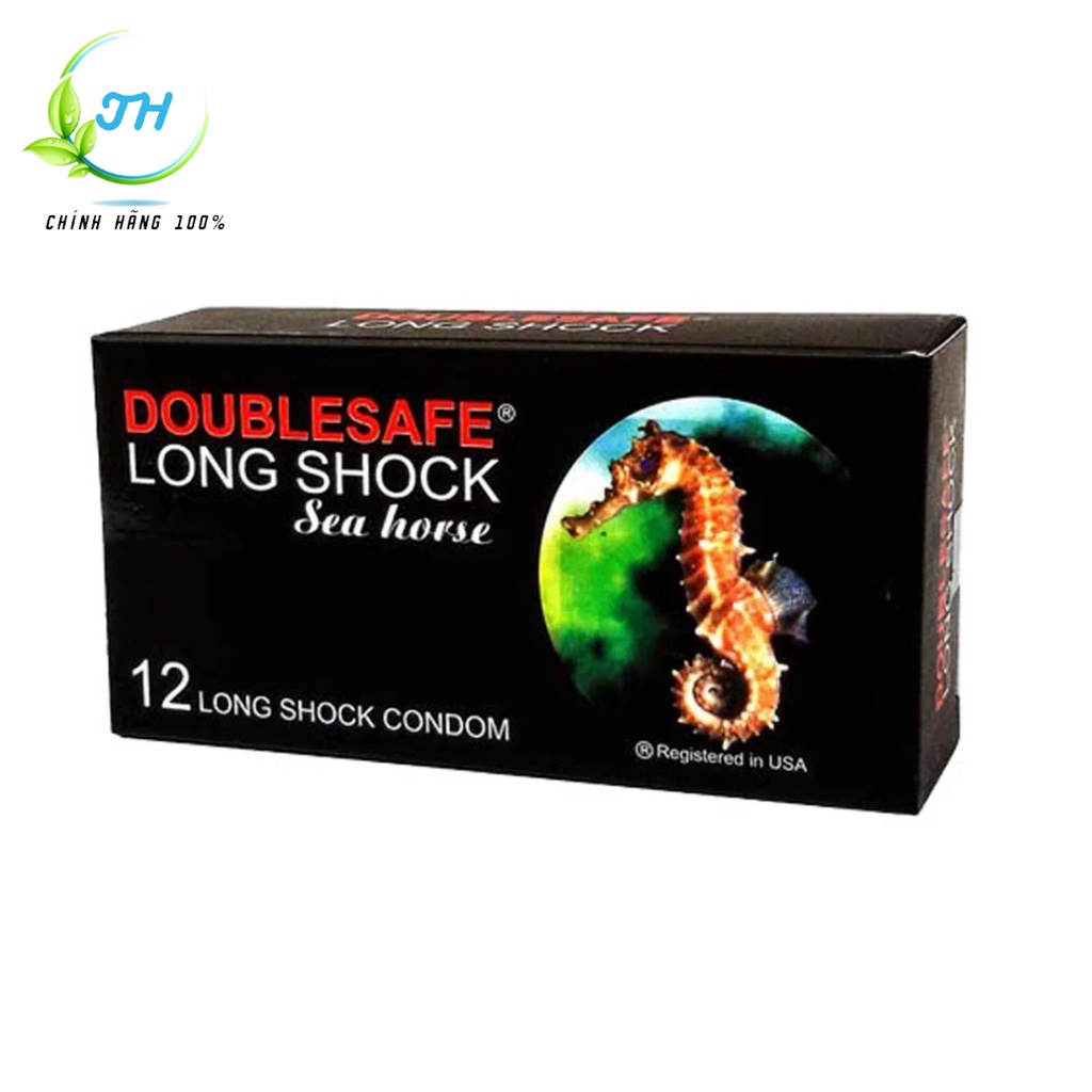 Bao cao su Longshock Doublesafe- Hộp 12 cái