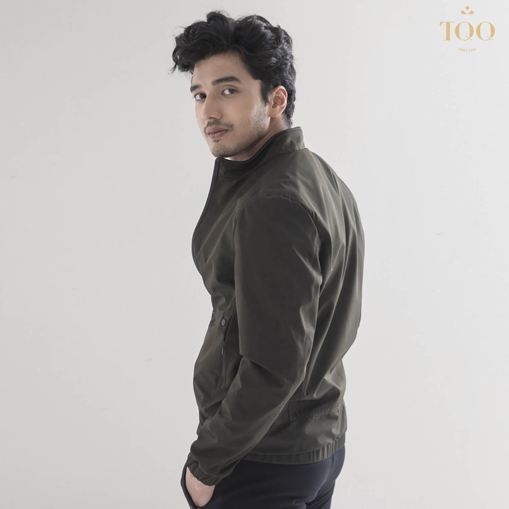 Áo khoác gió nam cao cấp TQQ không mũ KH1812 dáng ôm trẻ trung