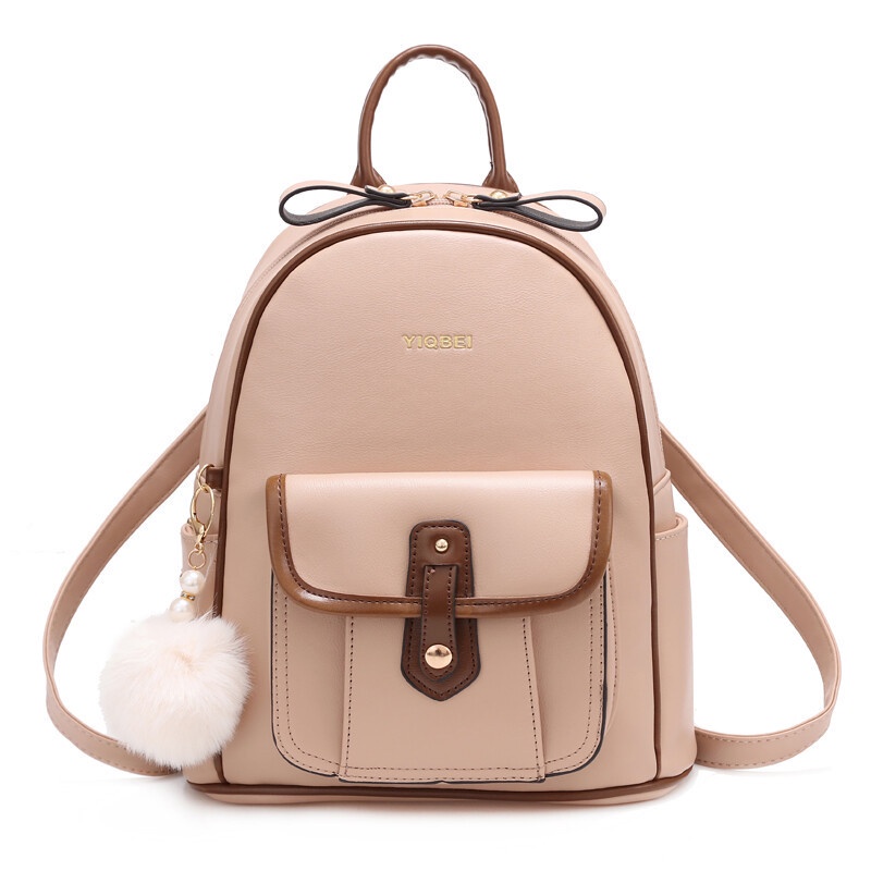 Ba Lô Da Mềm Cỡ Lớn Thời Trang Hàn Quốc Mới Cho Nữ