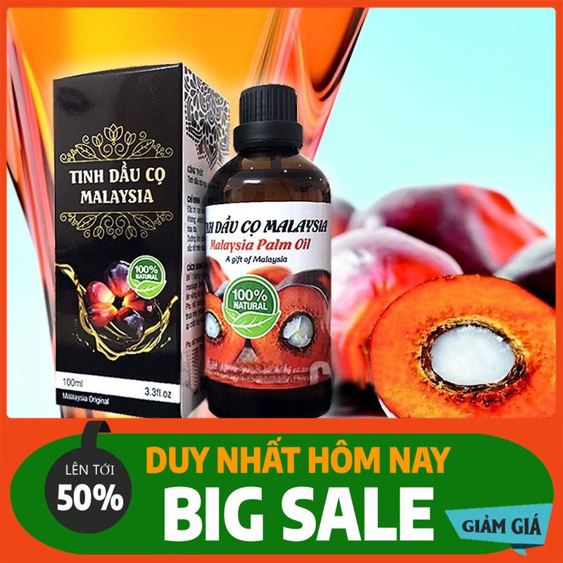 Tinh Dầu Cọ Malaysia Lọ 100ml Cho Mẹ Trước Và Sau Sinh
