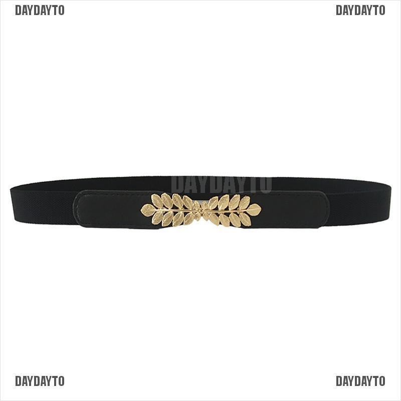 Thắt lưng nữ sang trọng khóa hình chiếc lá