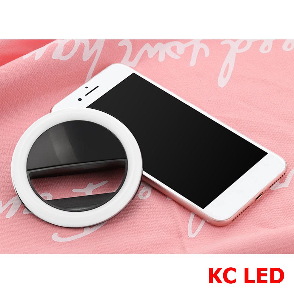 Đèn LED Hỗ Trợ Selfie RingLight Kẹp Điện Thoại 3 Mức Sáng | WebRaoVat - webraovat.net.vn