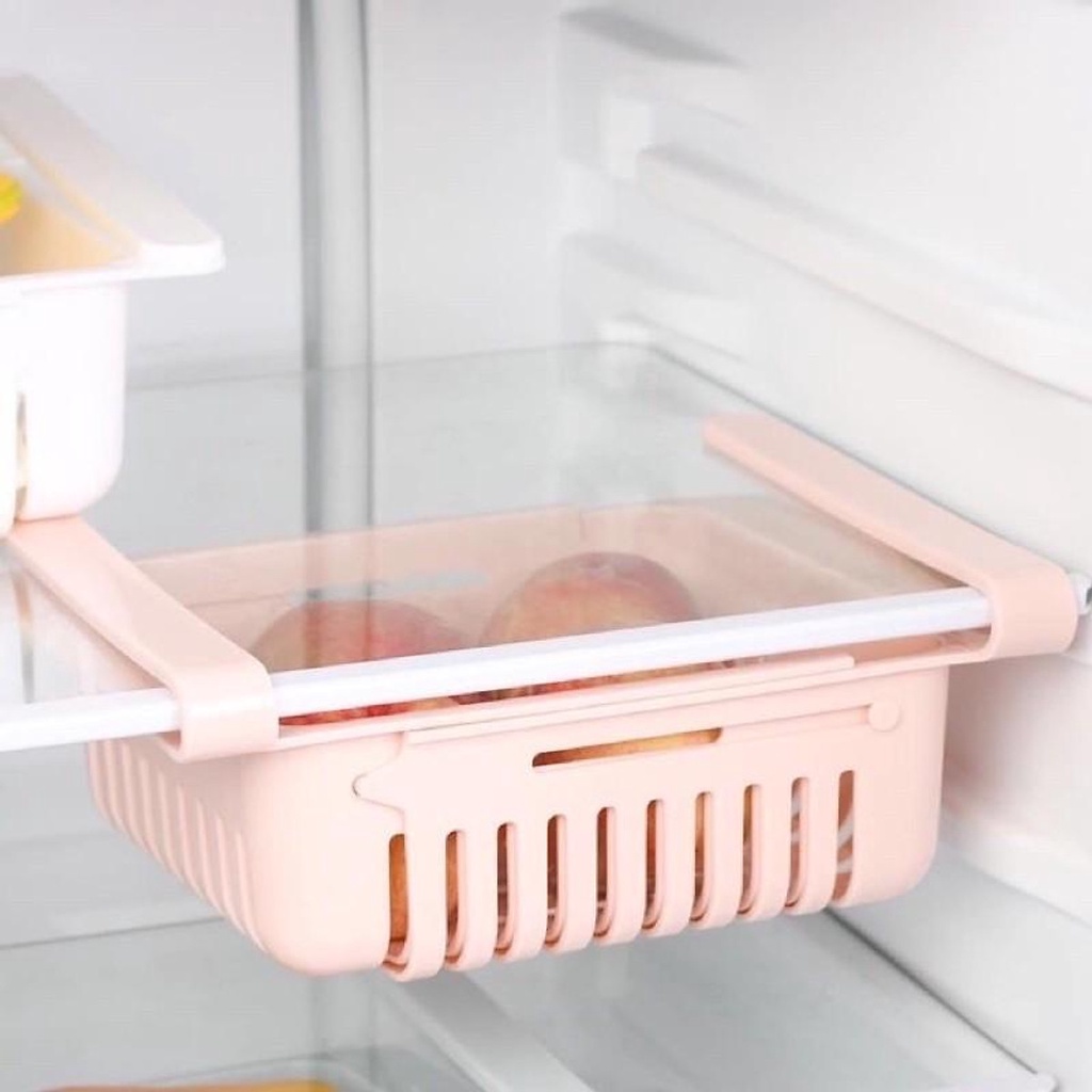 Giá Đựng Đổ Gài Tủ Lạnh Rút Gọn Tiện Lợi, kệ gài tủ lạnh Baby Shopping