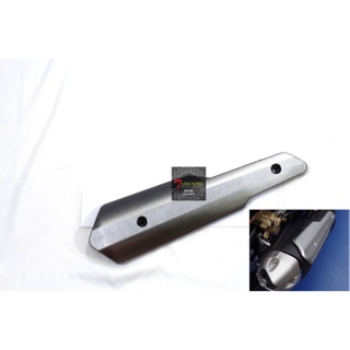 Nẹp pô màu sơn carbon cho exciter 150