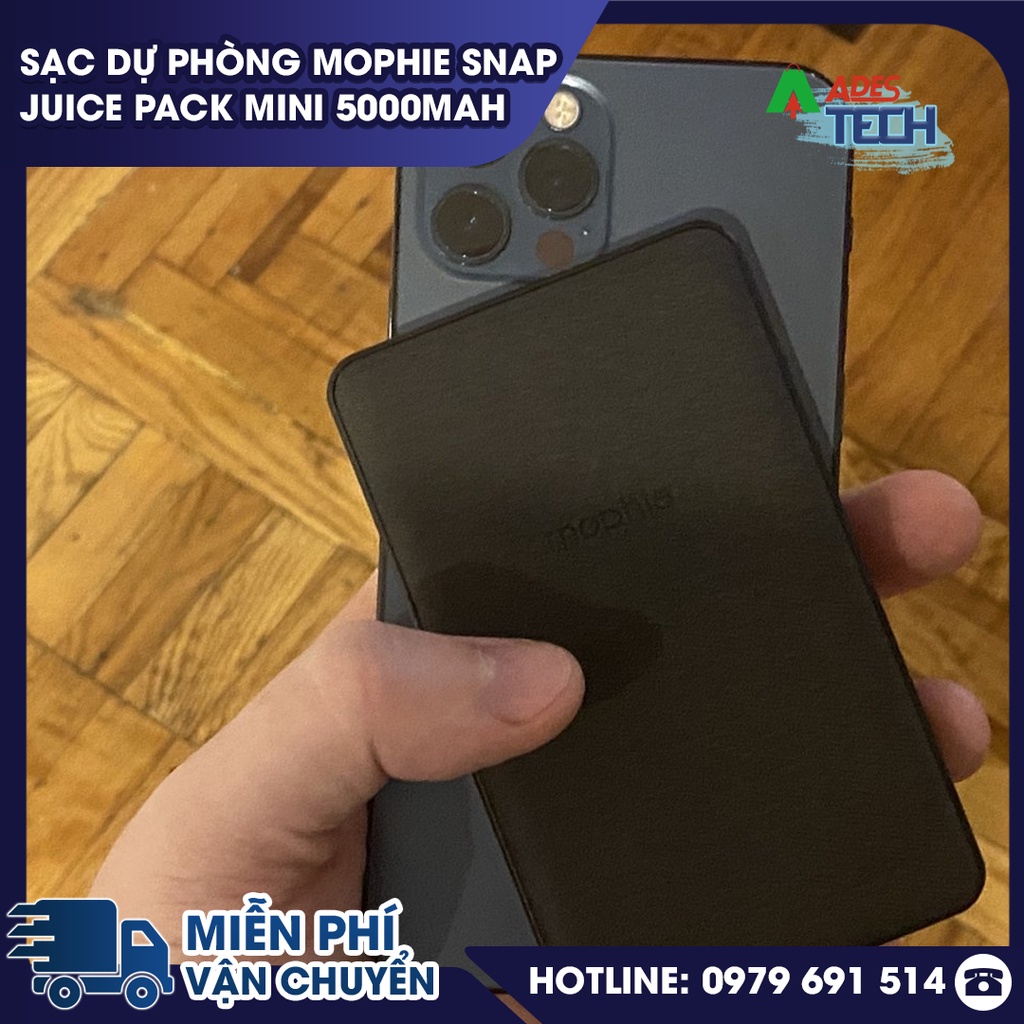 Sạc dự phòng Mophie Snap+ Juice Pack Mini 5000mAh Mới 100% chính hãng