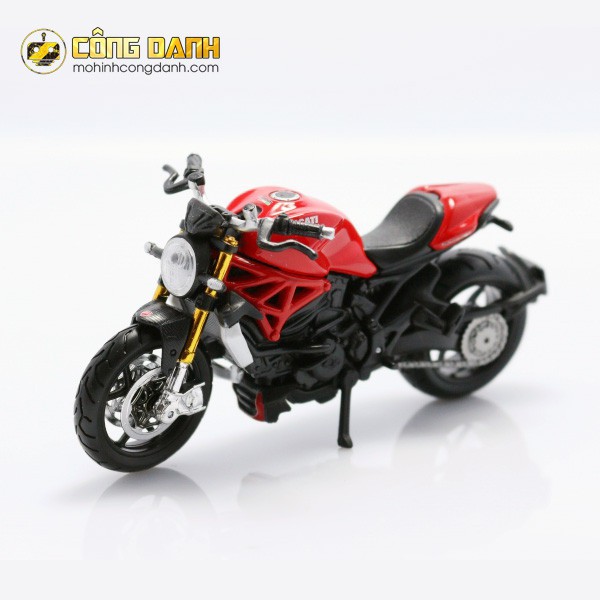 Mô Hình Xe Ducati Monster 1200 1:18 Maisto