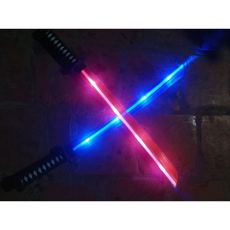 KIẾM KATANA NHỰA CÓ ĐÈN Và NHẠC SIÊU NGẦU CHO BÉ