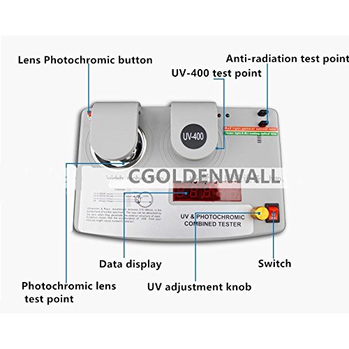 Máy đo UV & Thử đổi màu tròng kính