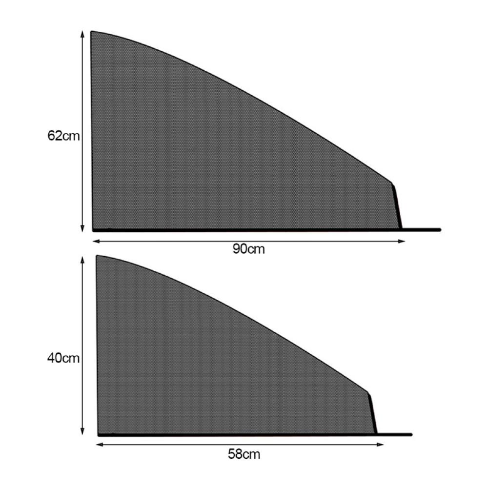 Rèm Cửa Sổ Xe Hơi Chống Nắng Chống Muỗi L9R9