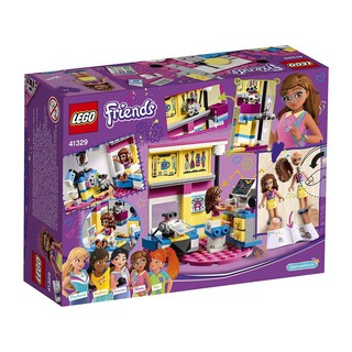 Đồ chơi phòng ngủ sang trọng của Olivia Lego Friends - 41329 (163 chi tiết)