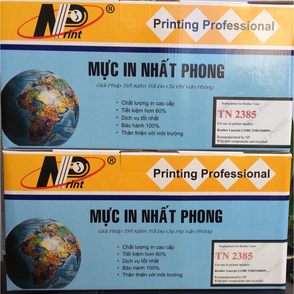 Hộp mực in brother TN 2385