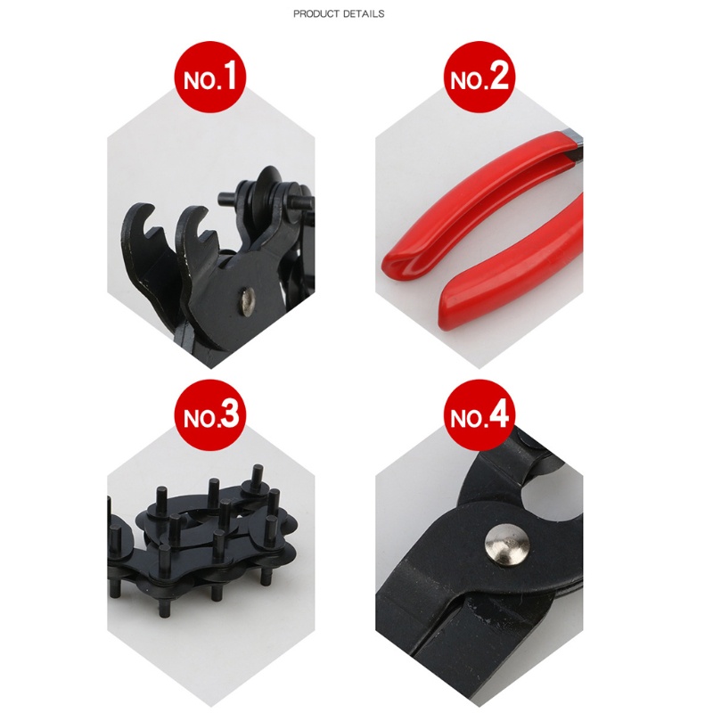 Kìm Cắt Ống Xả Khí Thải Khóa Bằng Thép Carbon Chuyên Dụng