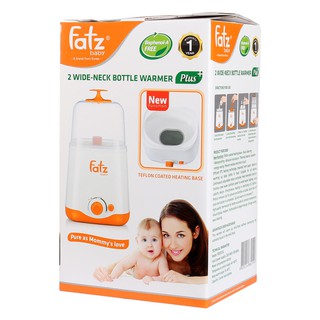 Máy hâm sữa 2 bình cổ rộng- Thế hệ mới