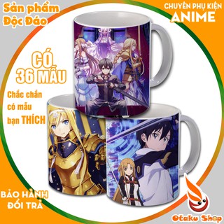 {36 Mẫu} Ly sứ in hình Anime Sword Art Online SAO Kirito, Cốc uống nước đẹp làm quà tặng đặc biệt giá trị và ý nghĩa