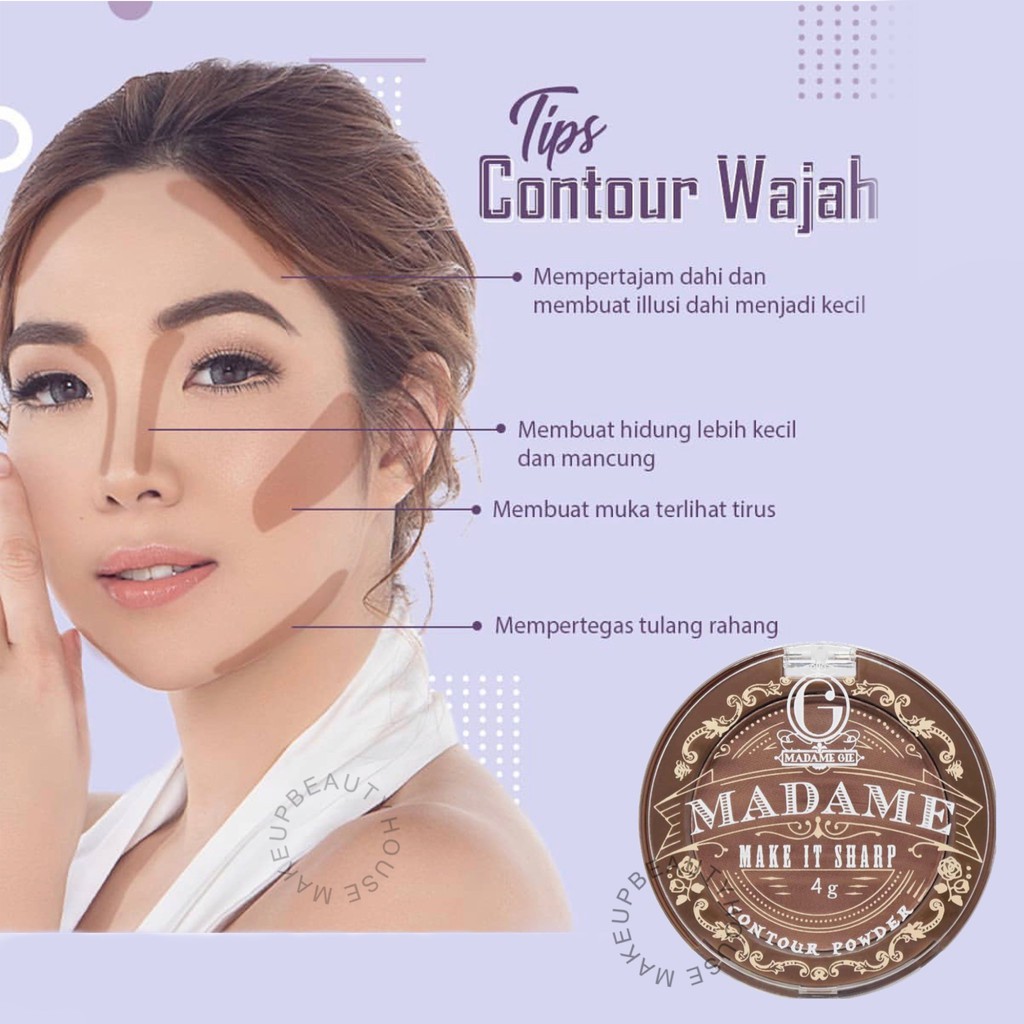 (hàng Mới Về) Phấn Tạo Khối Trang Điểm Madame