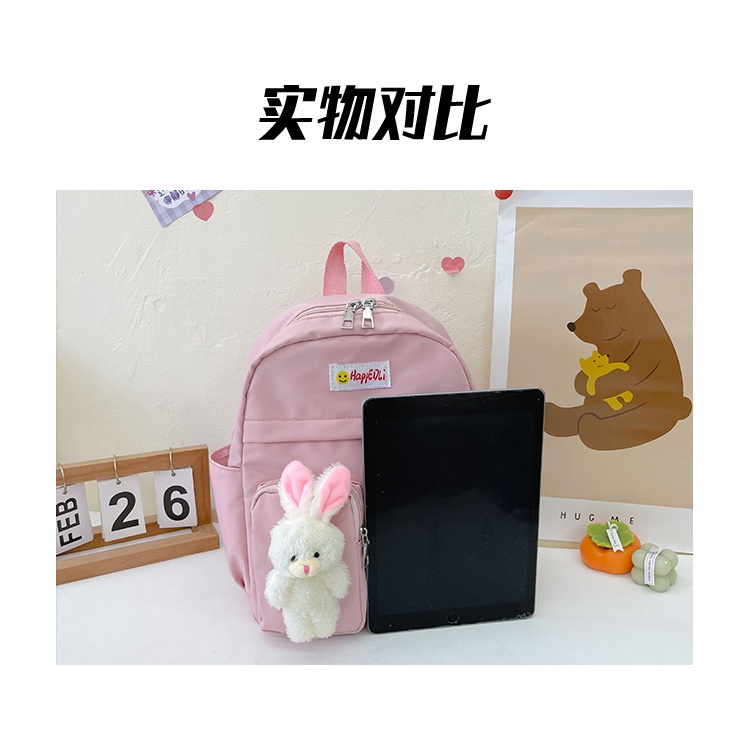Balo mẫu giáo cho bé gái hình thỏ cặp sách trẻ em học mầm non siêu cute đáng yêu quà tặng sinh nhật E1049