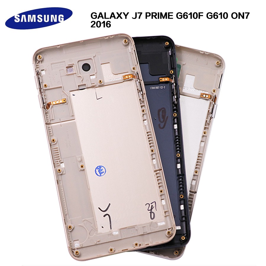 Mặt Lưng Điện Thoại Bằng Kim Loại Chất Lượng Cao Thay Thế Chuyên Dụng Cho Samsung Galaxy J7 Prime G610F G610 On7 2016