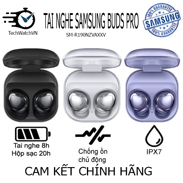 Tai nghe Bluetooth Samsung Galaxy Buds Pro (Buds 2021) - Chính hãng