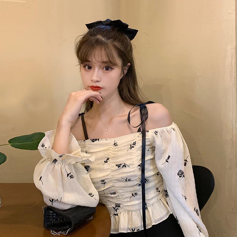 Áo Nữ Tay Dài Trễ Vai Thời Trang Quyến Rũ