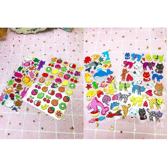 Nhãn dán sticker dễ thương lẻ tấm