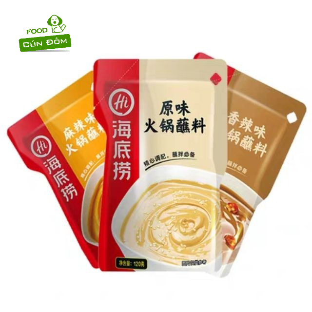 SIÊU SỐC Sốt chấm lẩu đậu phộng Haidilao 120g