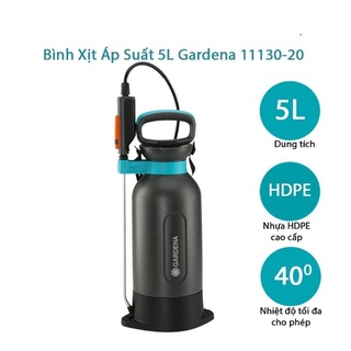 Bình tưới cây áp suất 5l gardena 11130-20