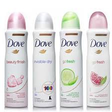 Xịt khử mùi Dove  150ml