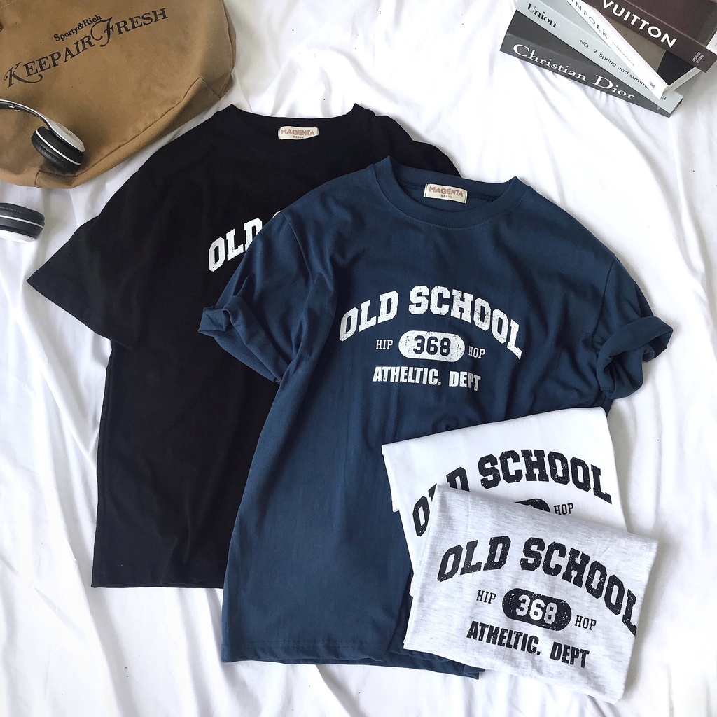 Áo thun Old School Hàn Quốc chính hãng