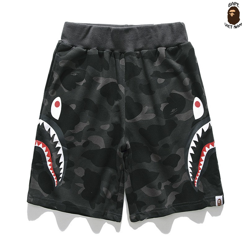 [FREESHIP] Short Bape Shark, Quần đùi Bape Cá Ngáo, Quần ngố A bathing Ape Cá mập 5 màu Camo | BigBuy360 - bigbuy360.vn