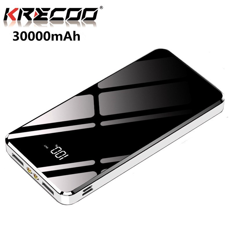 Sạc Dự Phòng KRECOO Cao Cấp Dung Lượng 30000mAh