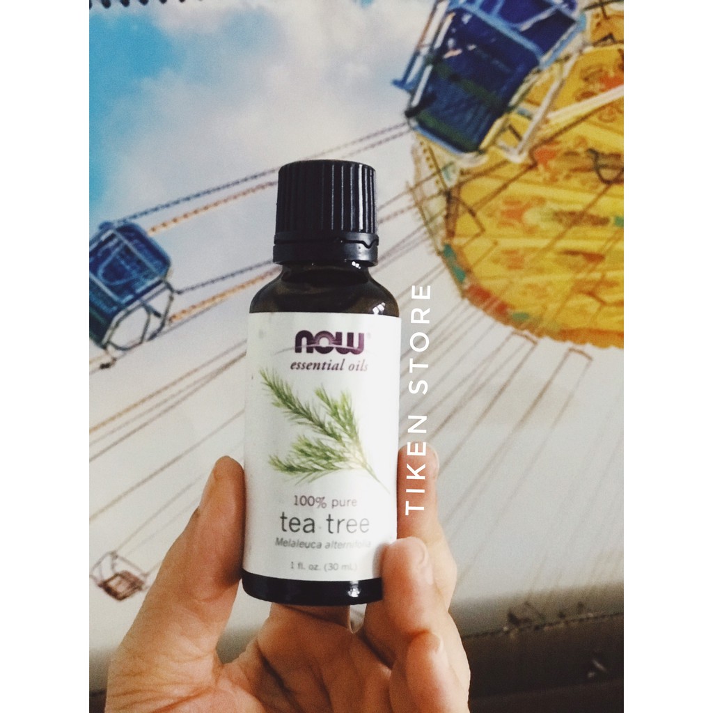 Tinh dầu tràm trà Now Organic Essential Oils Tea Tree 30ml