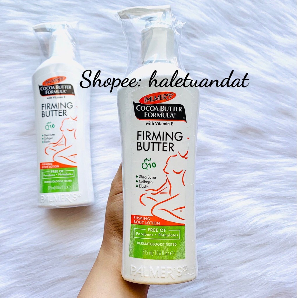 Sữa dưỡng thể làm săn chắc da Palmer's Cocoa Butter Formula Firming Butter 315ml