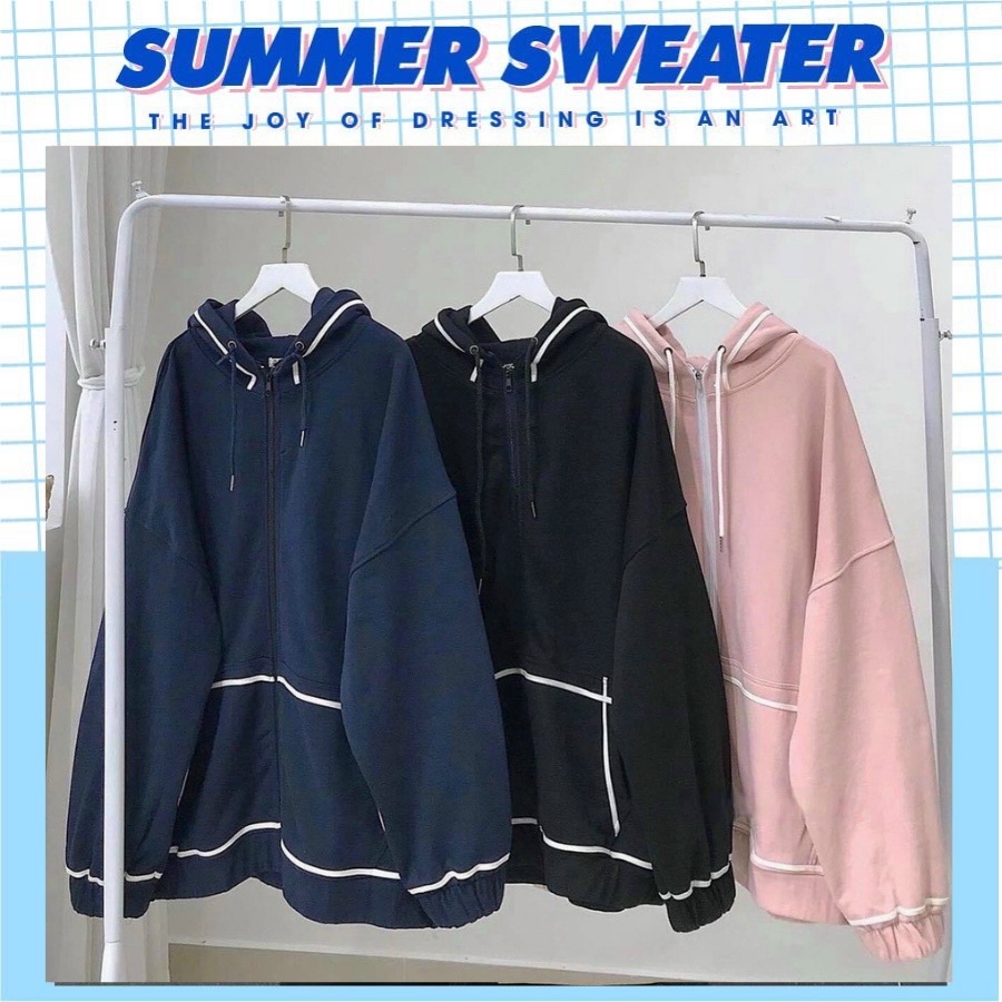  Áo hoodie in hình POWER unisex, chất nỉ dày dặn trẻ trung dành cho nam nữ SUMMER SWEATER