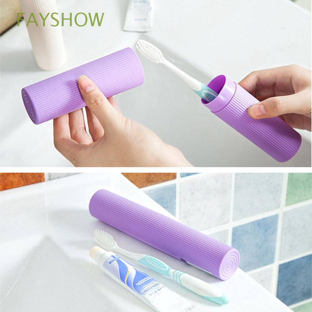 Hộp đựng bàn chải đánh răng chống tích vi khuẩn khi đi du lịch