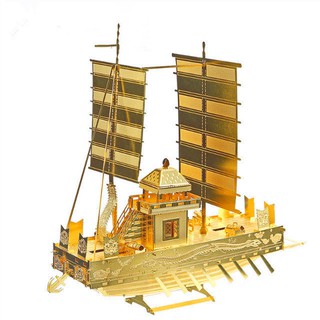 Đồ chơi lắp ghép mô hình 3D bằng thép thuyền Panokseon
