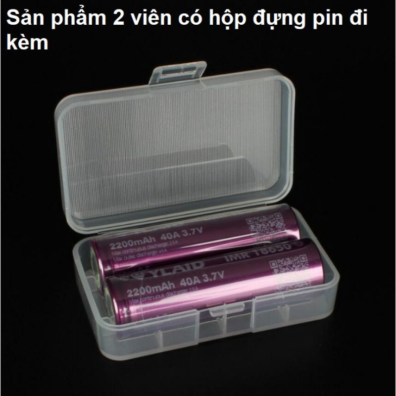 CELL PIN XẢ CAO 40A - 18650 MỚI