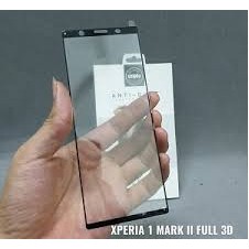 Cường lực Sony xperia 1/ Sony xperia 1 mark 2 màu đen full viền