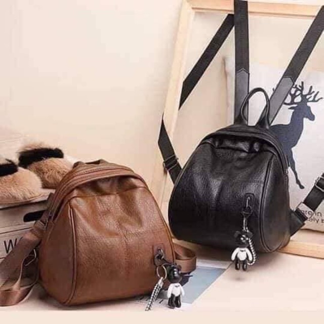 SỈ 5 BA LÔ GẤY DA PU CAO CẤP 2019