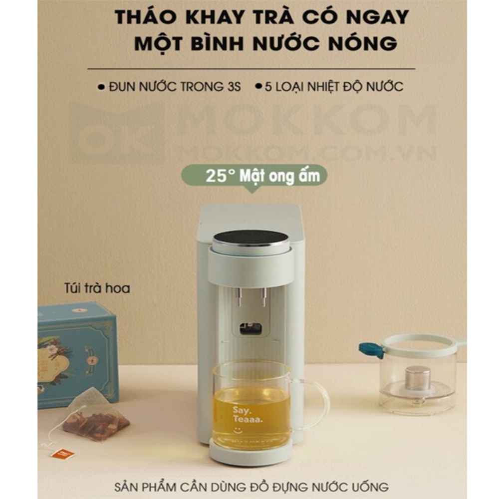 Máy pha trà tự động thông minh thương hiệu cao cấp Mokkom MK-371 - CHÍNH HÃNG BẢO HÀNH 12 THÁNG