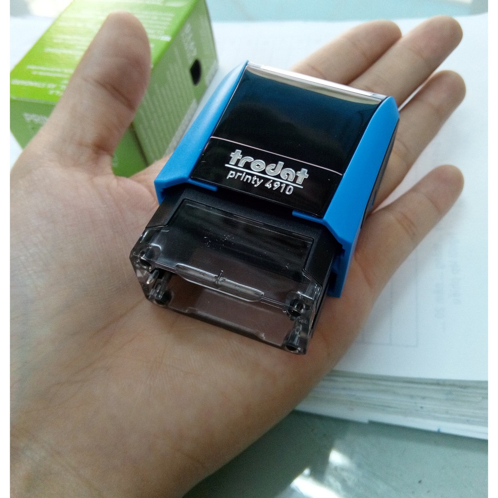 Dấu Trodat Printy 4910 Dấu Tên 1 Dòng Ngắn
