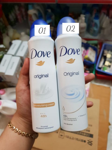 Xịt khử mùi Dove 150ml | BigBuy360 - bigbuy360.vn