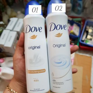 Xịt khử mùi Dove 150ml