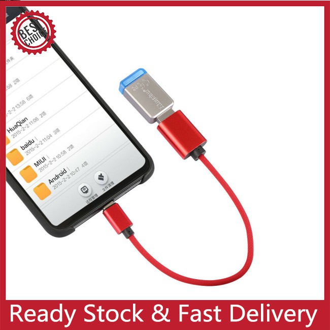 [TTC] Mobile Phone Connect U Disk Data Cable OTG Download Converter Type-C Adapter