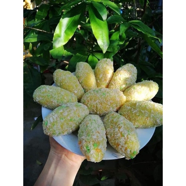 Xôi gà nấm mini