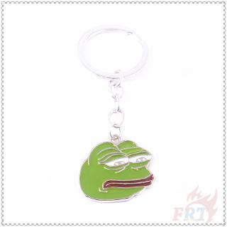 ❉ Móc Khóa Hình Chú Ếch Pepe Đáng Yêu ❉1 Móc Khóa Kim Loại Hoạt Hình Đáng Yêu